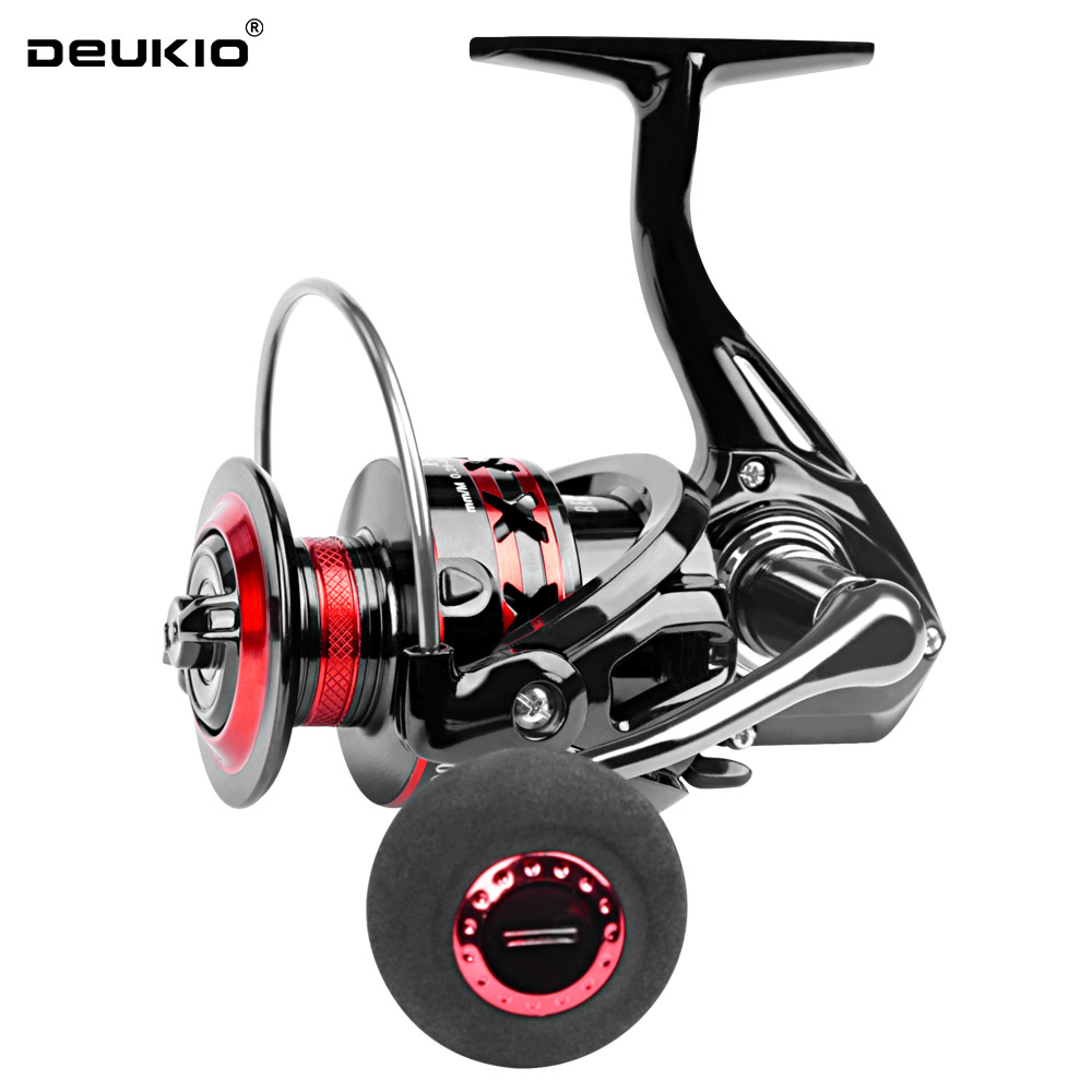 Ice Fishing Reel - DEUKIO 내구성 볼 베어링 12KG 최대