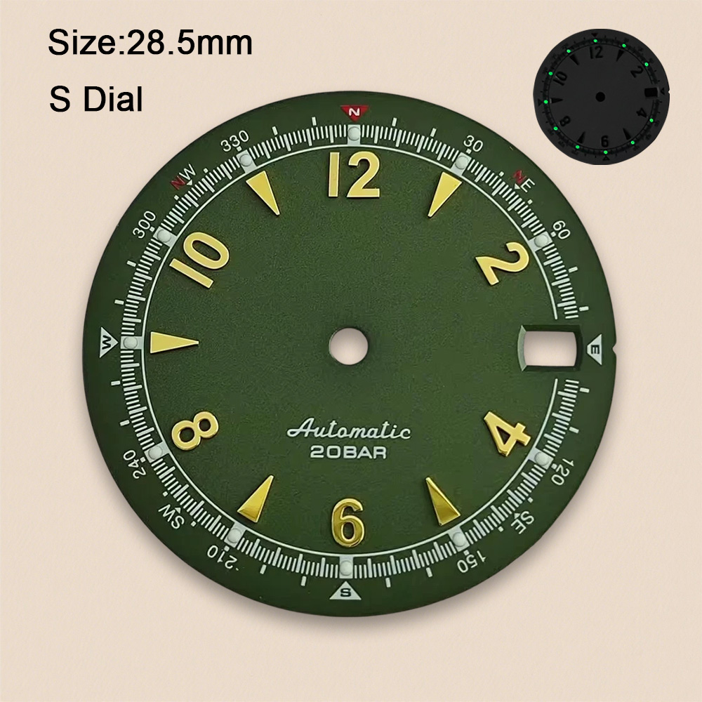 NH35 NH36 무브먼트용 NH35 다이얼 S 로고  - Reel Case 리뷰 및 가격