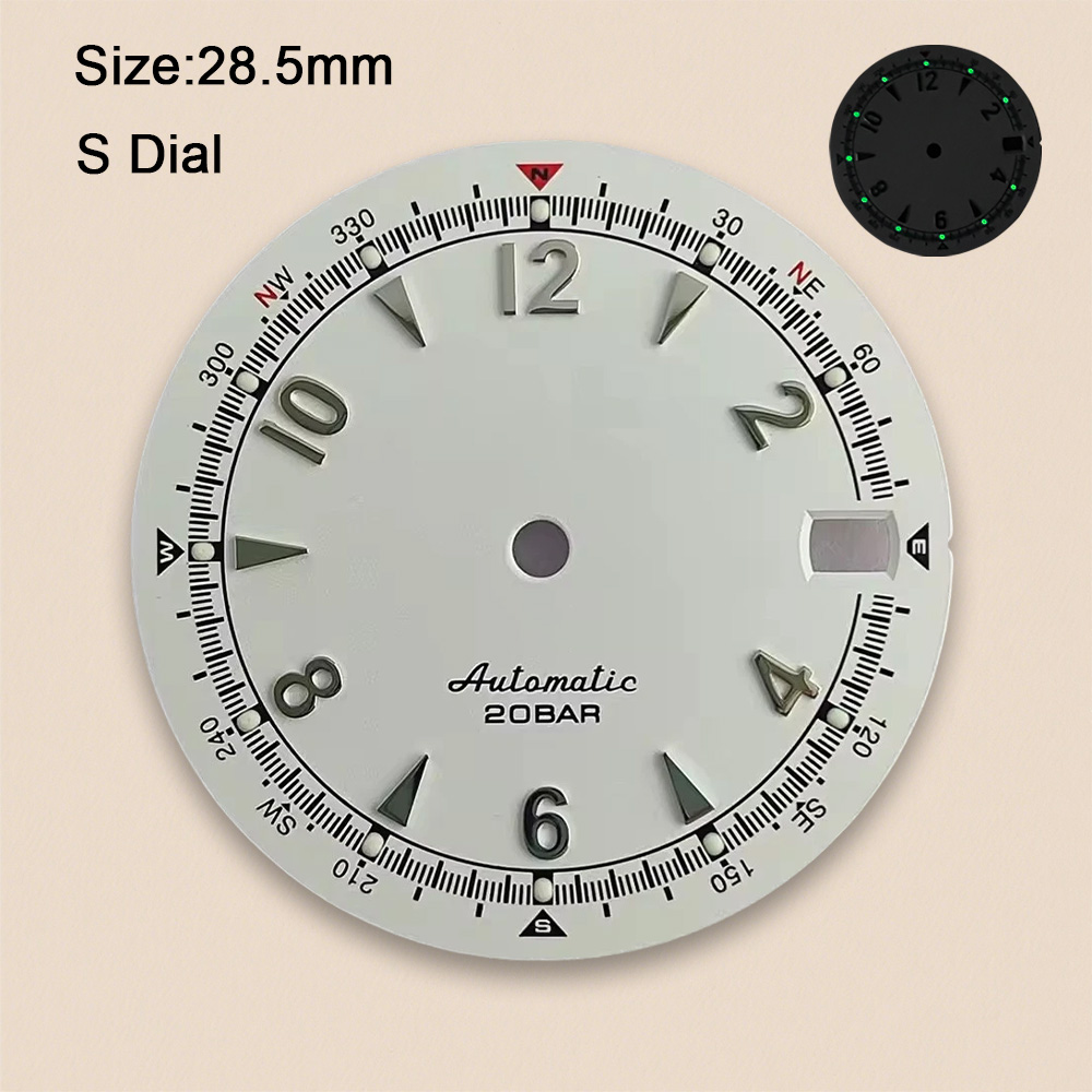 NH35 NH36 무브먼트용 NH35 다이얼 S 로고  - Reel Case 리뷰 및 가격