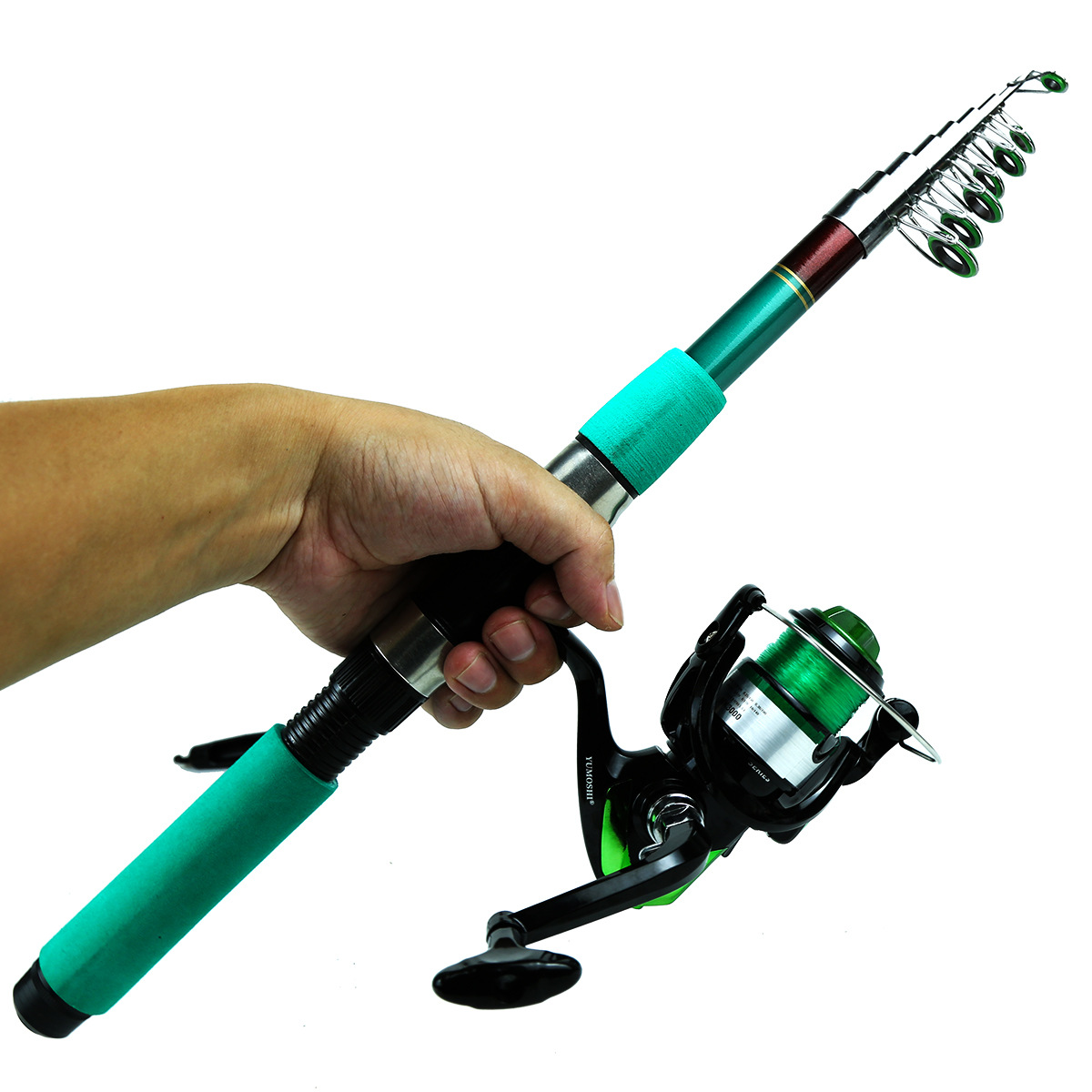 휴대용 초경량 잉어 텔레스코픽 스피닝 낚싯대 릴 콤보  - Spinning Reel 리뷰 및 가격